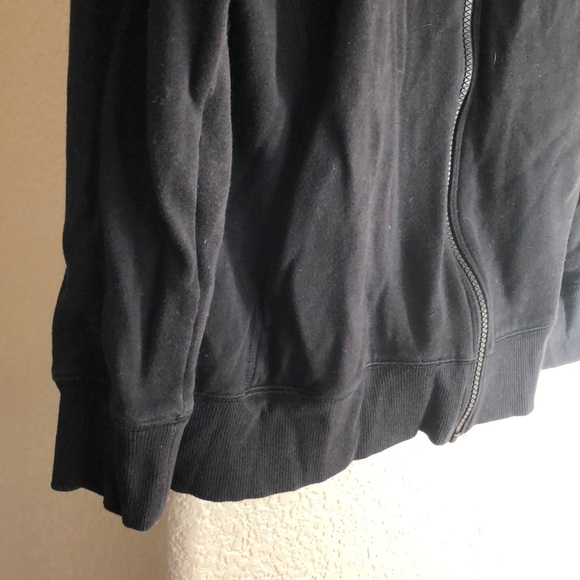 Zella black zip up crew neck - Picture 3 of 6